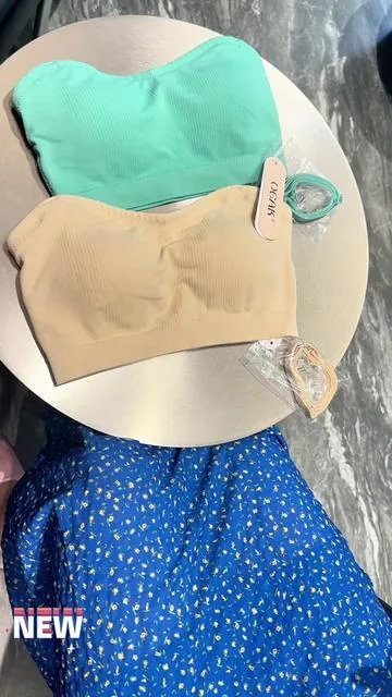 Wireless Tube Top Bra🌈#tiktokshopmemorialday #comfortbra #oeakbras #straplessbra #bandeau 