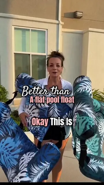 If regular pool floats make your back hurt or dump you into the water every five seconds, this floating pool chair fixes that fast. The mesh seat keeps you cool, the armrests actually hold you up, and it’s way easier to relax in the pool or lake with this setup. #poolfloat #summermusthaves #tiktokshopfinds #poolday