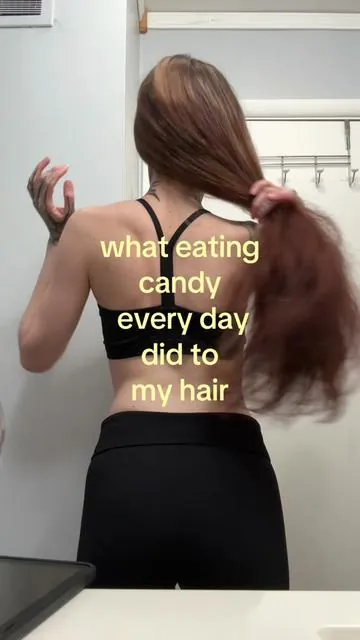 GIRL 🤭🤭 these work TOO GOOD! #hairgrowthtips #hairgrowth #hairlossremedy #hairloss #hairgrowthhacks 