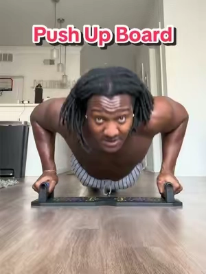 Never been a better time to lock in than right now💪🏾 #workout #Fitness #pushupboard #pushups 