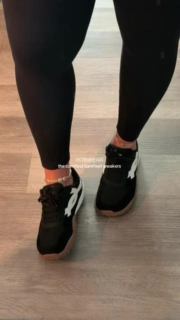 I didn’t expect these to feel THIS good. These are too Comfortable #barefootshoes #widetoebox #zerodropshoes #womensshoes #barefootsneakers 