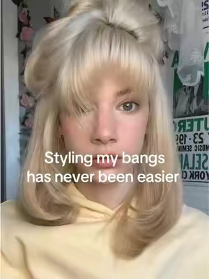 styling my bangs before was such a struggle #hairtok #hairtutorial #bangstutorial #girltok #girlies @wavytalkofficial 