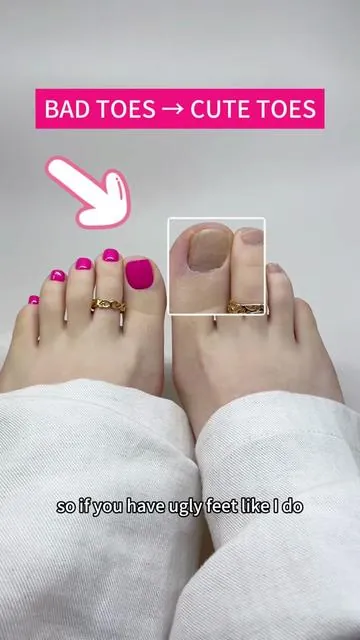 No salon appointment.✅ No waiting.✅ Just cute summer toes in minutes.☀️💕