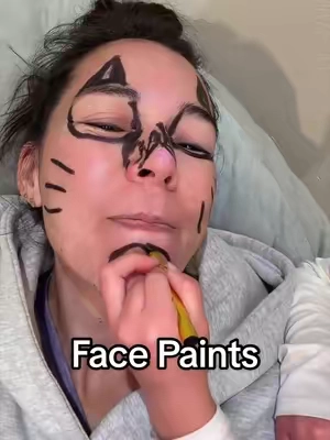 Replying to @Victoria 🫶 yes 🥰 this is your sign to say yes to the messy little moments. These are the things they will remember 🥹 #ad #facepaint #familytime #facepainting #SummerVibes  