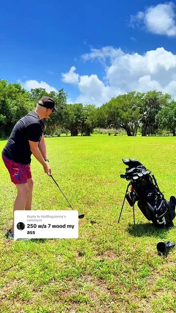 Replying to @HotDogJonny Everyone is switching to a 7 Wood instead of a 3 Iron. @69 Golf Has their brand new one on a massive sale. #69golfbrandday #69golftakeover #69golfspotlight #golf #golfer 