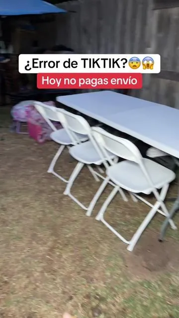 #TiktokshopCreatorPick #mesaparafiesta #mesablanca #mesadeplastico 