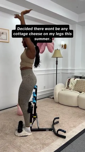 No gym? No problem. This squat machine changed my home workouts. #homeworkout #gym #fitnessmotivation #merach #MerachUltraWalkChallenge
