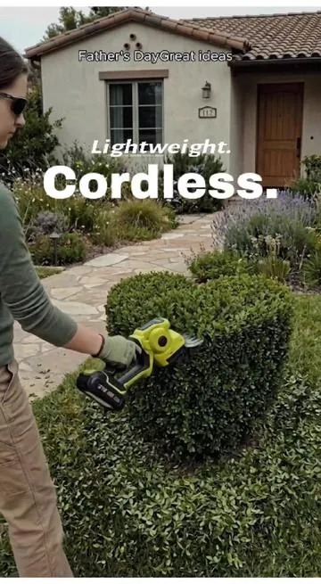 "I bought this for one bush... now I'm trimming everything in sight. #SEESENewArrivals #fathersdaygift #newarrivals #hedgetrimming #HedgeTrimmers 