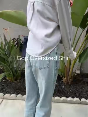 Wearing a size small in the color flax linen ✨ @Gap #gap #linenshirt #cottonclothing #dealsforyoudays 