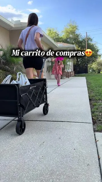 ❤️Amando mi carrito para hacer compras, y mi niña ni hablar🤭 sirve también para camping,que es para lo que verdaderamente lo quería,pero me di cuenta de todo el provecho que se le puede sacar, se recoge tan fácil que se puede llevar a todos lados🥰#compras #carritodecompras #hikenture #favoritosdemama #momlife 