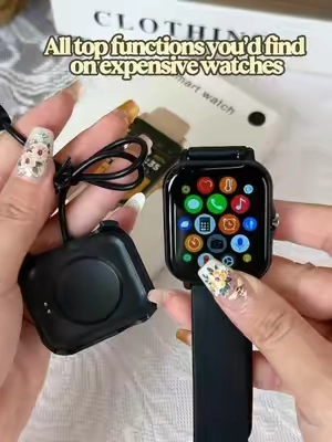 Want a luxury smartwatch without the huge price tag?#smrtwatch #HealthMonitor#tiktokfinds#TikTokShopDealsforYouDays#SummerVibes
