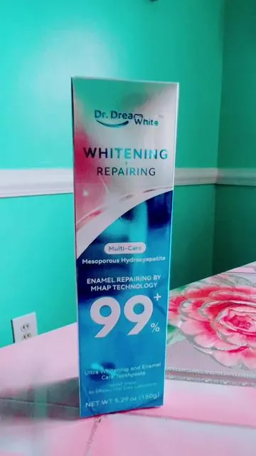 Dr.DreamWhite Mesoporous#Hydroxyapatite MHAP Toothpaste Ultra Whitening & Enamel Reparing Fresh Breath 
