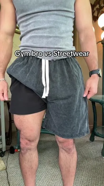 These look way better for the summer and any fit #StreetwearShorts #baggyshorts #MensSummerStyle #GymFits #Streetwear2026