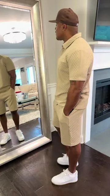 It’s a nice set & he’s prolly almost 5’11! lol - link above #DealsForYouDays #mensfashionwear #mensfashiontrends #mensfashion 