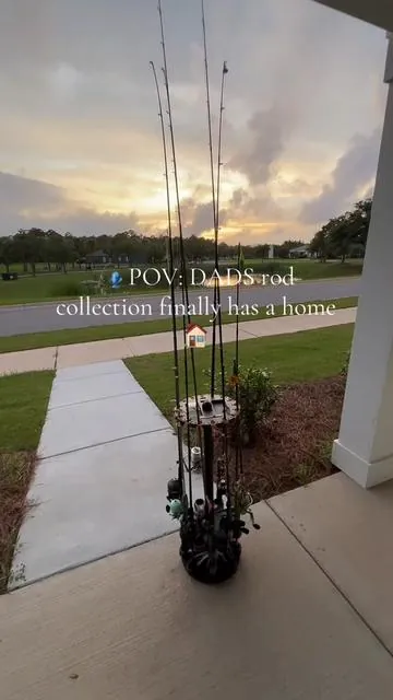 The KastKing V16 keeps all my rods organized and ready to go — rotating base is a game changer. #fishingtok #fishingsetup #FathersDay #fishing #fishinglife 