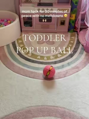 As a mom, anytime we find something our toddlers will actually play with to give us any time of peace is a win! 🙌🏼 #momhacks #toddlerentertainment #toddlergiftideas #tiktoktoys 