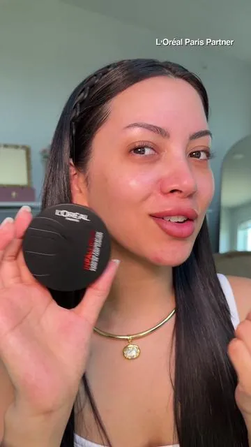 Infallible cushion foundation?! @loréal paris usa  Calling it now- this is going to be viral! It’s longwearing, medium buildable coverage, and makes my skin look beautiful! I’ve been absolutely obsessed with it 😍 #LorealParisPartner #CushionFoundation 