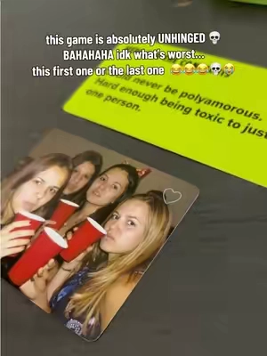 @Relatable I’m deceased 💀 we can’t stop laughing 😂😂#hereforthecomments #partygame #GameNight #funnygames #dealsforyoudays 