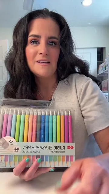 36 Pens in total! Wow these are SO good! #erasablepens #pens #gelpens #stationery #iigen 