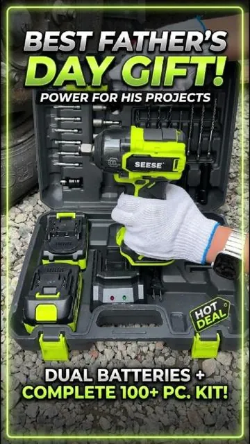 This Makes Work Way Too Easy#impactwrench #newarrivals #toolkit #powertools #fathersdaygift 