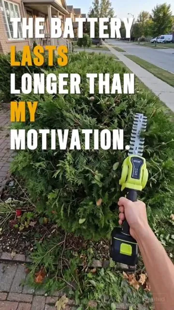 Finally, a hedge trimmer that doesn't weigh 40 pounds. #SEESENewArrivals #fathersdaygift #newarrivals #hedgetrimming #HedgeTrimmers 