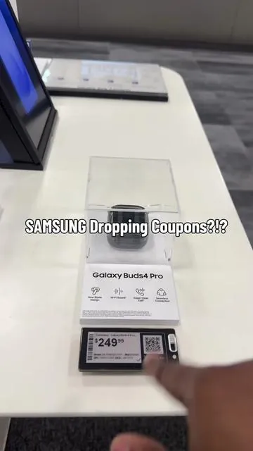 Samsung just dropped limited coupons for they Galaxy Buds 4 Pro! Did you get a coupon? 👀