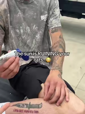 Replying to @Big Homie Aroc  Don’t let the sun ruin your expensive tats