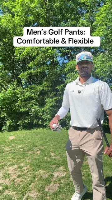 Invest in your golf swag and earn those well deserved compliments bro. Item will be linked below. #Golf #menswear #golfpants #tiktokshopstarterpicks 