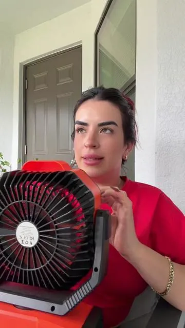 #ventiladorrecargable 