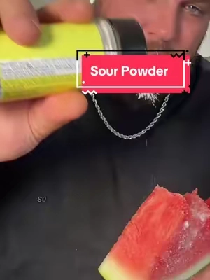 Can’t get enough of this sour powder!! Goes great with any fruit!! #sour #sourpowder #sourlovers #tiktokshopfind #summervibes☀️ 
