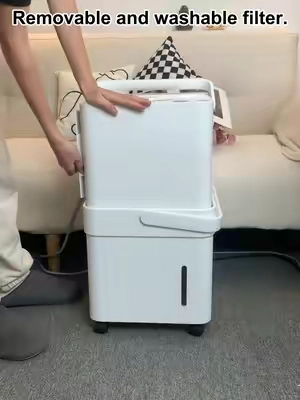 The best thing I’ve done for my indoor comfort ✅ #Midea #SummerVibes #dehumidifier #rainyseason #homefinds 