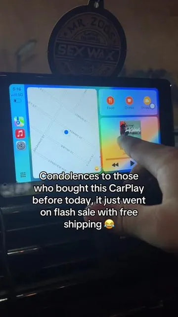 It’s soo nice! #carplay #caraccessories 