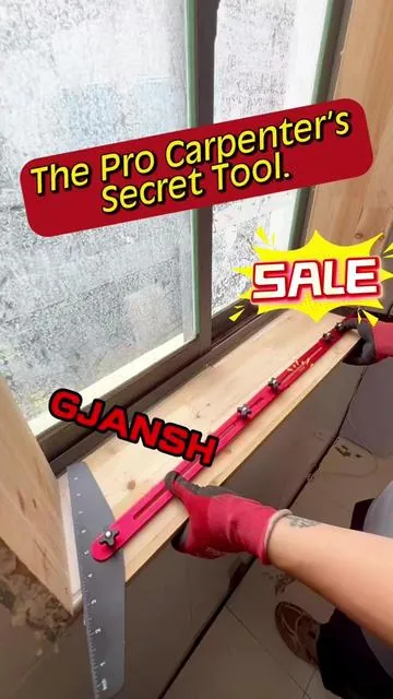 Aluminum Alloy Stair Tread Template Tool#tools #woodworking #tiktok #tiktokshop #DIY 
