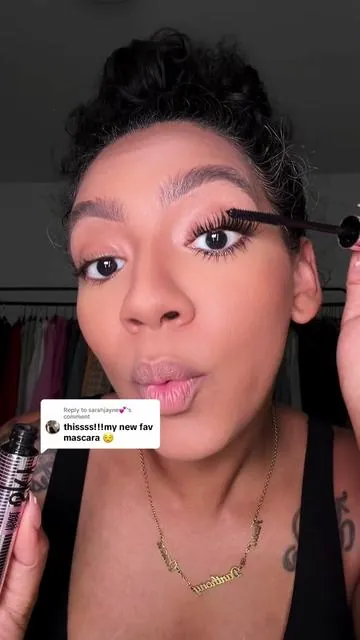 Replying to @sarahjayne💕 girl SAME! My go to EVERY 👏🏽 TIME 👏🏽 #maybellinemascara #maybellineskytubes #tubingmascara @Maybelline NY 