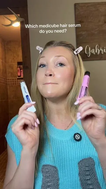 NEW!!!! Over 40 and need hair support? This one is for you!!!  #medicube #hairserum #hairgrowthtips #hairgrowth #over40 