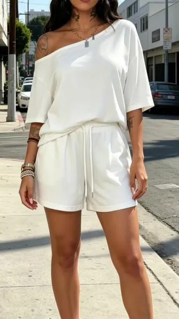 2pcs/Set Women's Minimalist Ba #OOTD #outfitinspo #coquette #tiktokmademebuyit #tiktokshop