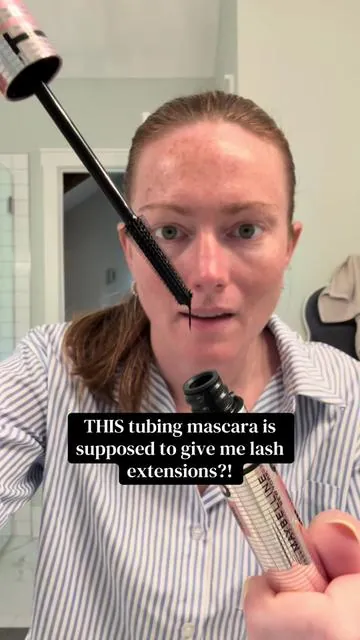 NEW tubing mascara from maybelline #tubingmascara #maybelline #maybellinemascara #mascara #lashextensions 