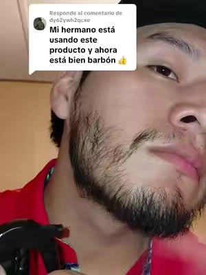 Respuesta a @dy62ywh2qcxe para crecer la barba🧔‍♂️🧔‍♂️ #barba #hair #serum #minoxidil #paratiiiiii 