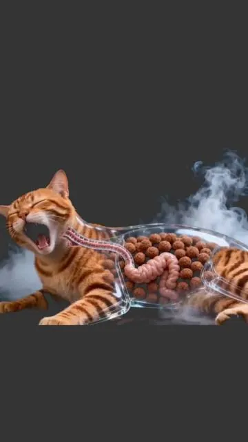 Gently remove hairballs and relieve your cat’ pain! —Cat Grass Treats #cats #catsoftiktok #SummerVibes #petlovers #summeressentials 