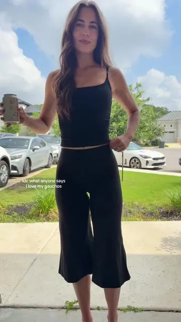 they’re so comfy too🤭 #gauchos #summeroutfits #summeroutfitinspo #matchingset #twopieceset 