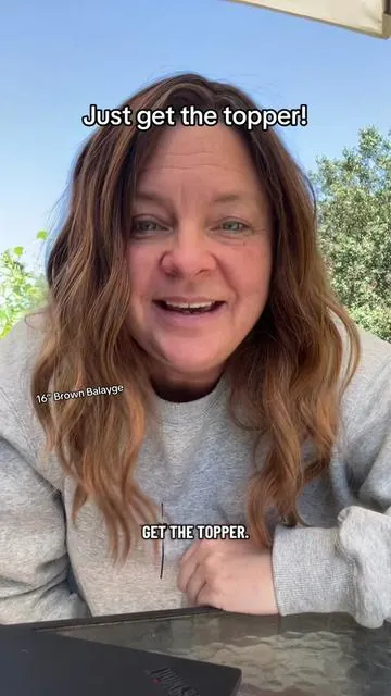 Hair toppers are a great solution for anyone with thinning hair or hair loss. They're also fabulous if you just wanna change up your hairstyle without the cost or commitment of a salon. #hairtopper #thinninghairsolution #hairloss #glp1community #menopause  