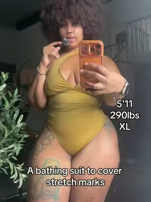 A bathing suit perfect for post partum moms, plus size women, etc. #mom 
