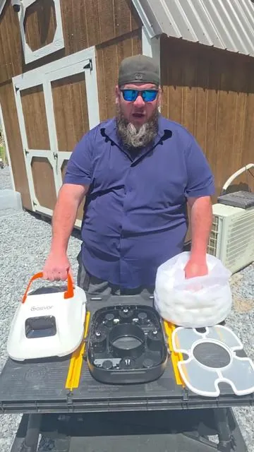 #roboticpoolvacuum  #poolvacuum #poolcleaning #poolvac #robotvaccuum 