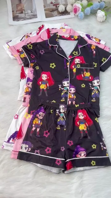 OMG!!!So cuteee🥰#kpop #pajama #sleepwear #kidswear #comfortable #spotlightfinds #dealsforyoudays #summerwins #tiktokshopmemorialday #tiktokshopblackfridaysale 