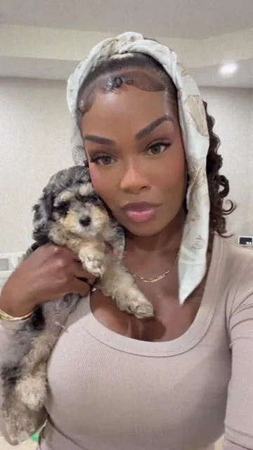 Set up my puppies apartment with me ! #puppy #puppytiktok 