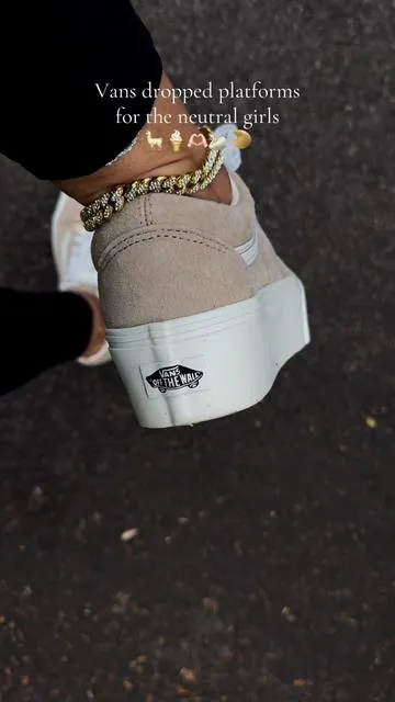 Vans with the platforms that go with everything @vans #vans #platformvans #vansshoes