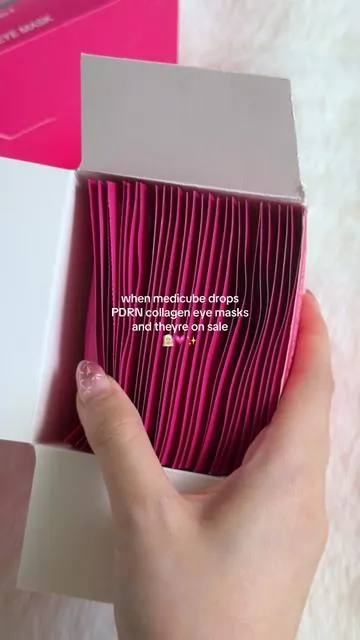 these are SOO good 💗 medicube collagen pdrn eye jelly mask puffy tired eyes tiktok shop #tiktokshopcreatorpicks #KBeautyCollective #DealsForYouDay #tiktokshopdealsforyou #medicube medicube best hydrogel eye patches dark circles fine lines wrinkles firming glass skin buy with coupon maehni @medicube US Store @medicube global 