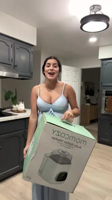 Ya quería que me llegara😍❤️me va a facilitar la vida @Momcozy Official 