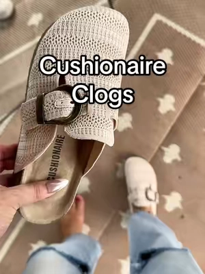 Summer clogs 🤎 #clogs #womensclogs #cushionaire #cuahionaireshoes #tiktokshopcreatorpicks 