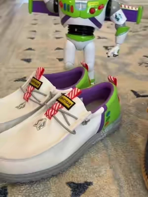 Toy Story Heydudes! You have to have these if you’re going to Disney #fyp #shoes #heydude #tiktokshopcreatorpicks #dealsforyoudays 